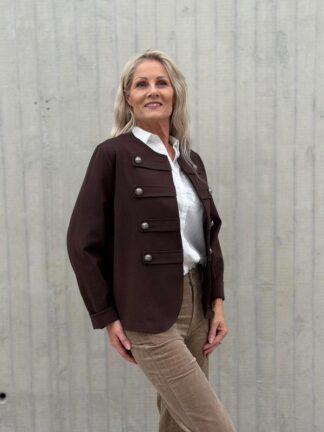 Julia jakke brun